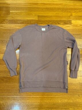 Varley Charter Sweat 2.0 Doublesoft in Antler (Mauve) - Size Small